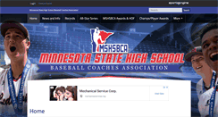 Desktop Screenshot of mshsbca.org
